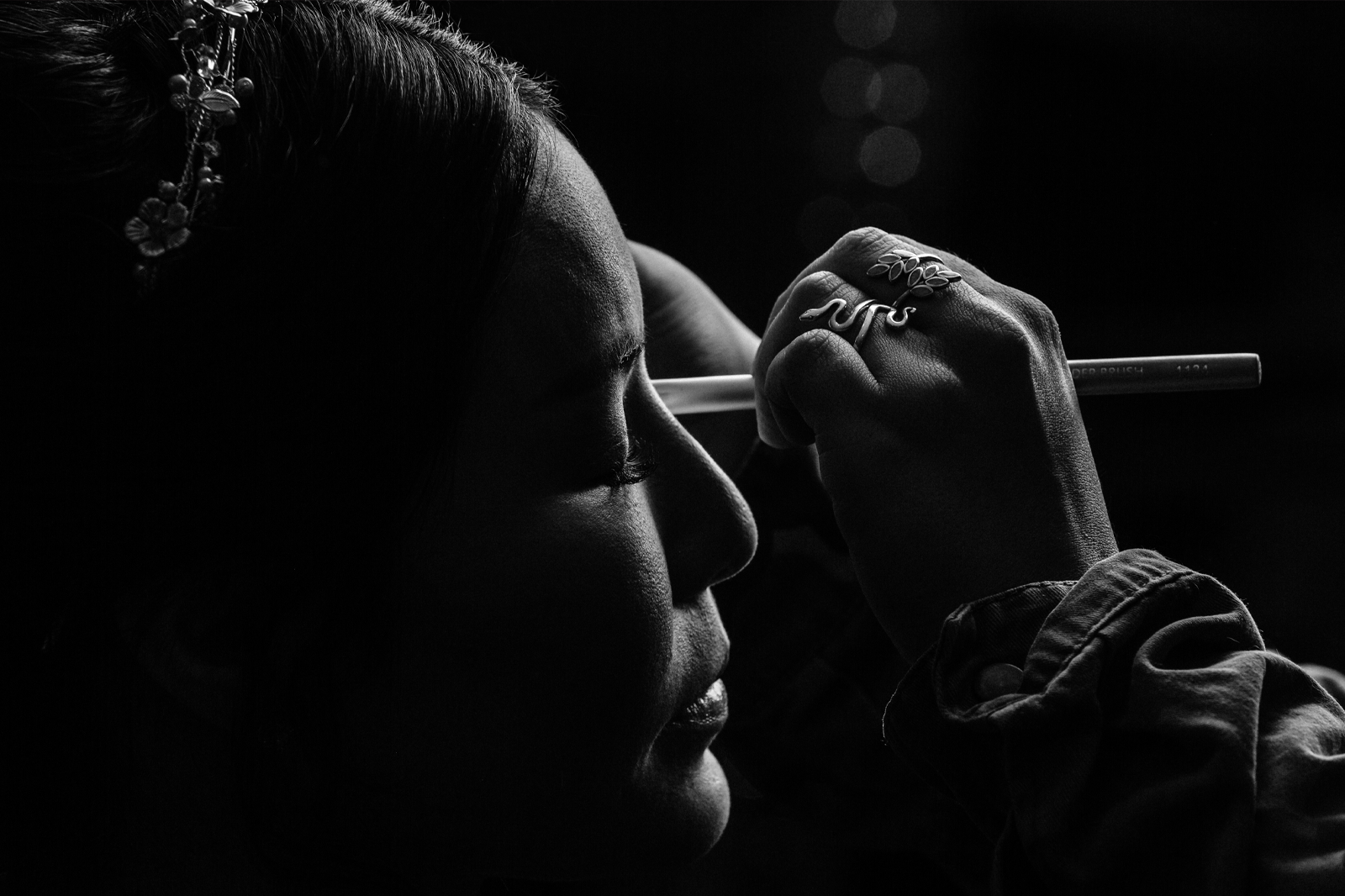 HomeSlide_BrideGettingMakeup Bride's Special Moments - Award Winning Wedding Photographer